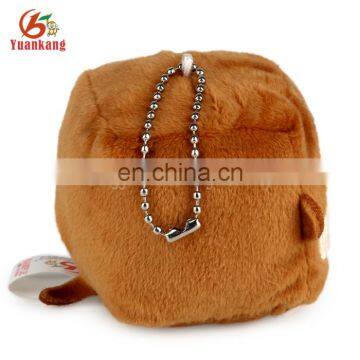 Custom Square Emoji Animal Toy Plush Keychain photo-5