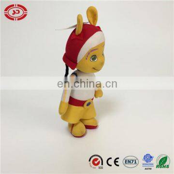 Girl and Boy Cute Nylon Fabric Stuffed Cotton Alian Toy Baby Doll photo-2