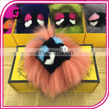 Small Monster Pendant Fashion Personality Fur Bag Accessories