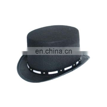 MCH-1450 Party Carnival funny cheap dress up costume accessory gray felt big top Hat