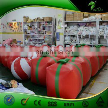 Inflatable Christmas Home Supermarket Party Decor LED Light Balloon Gift Case Artificial Adornment Custom Shape Inflatable Ball