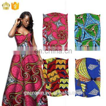 Hot selling High-quality market popular new model super wax printed fabricH170117001