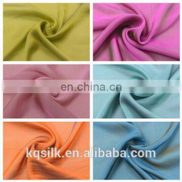 Yarn Dyed Woven Plain/solid Silk Satin/charmeuse Fabric With Multicolor With Some Colors in Stock for Lady Clothes photo-6