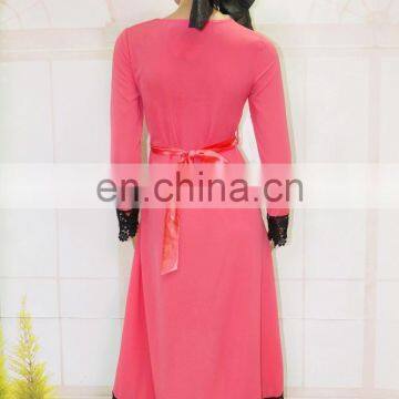 2016 African Office Fancy Paris Fabirc for Ladies Bandage Dress photo-6