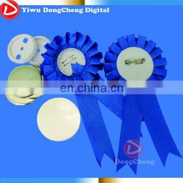44mm rosette button Components,badge brooch