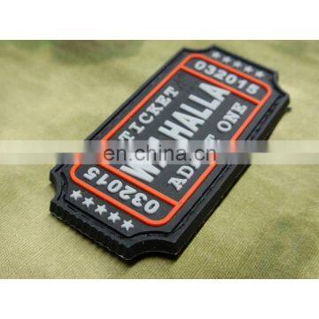 Cheap Price PVC Rubber Patch, Suit PVC Lapel Pin From China photo-3