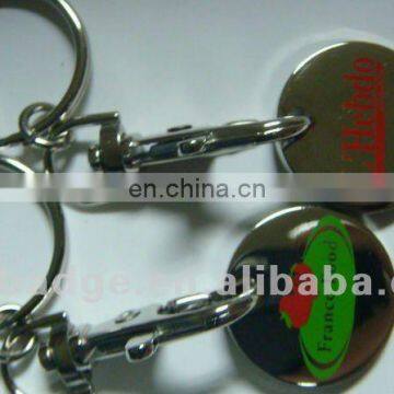 off-set printed token coin