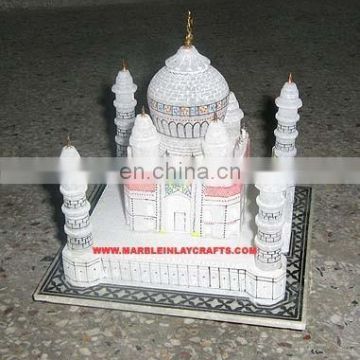 Home Decorative Marble Taj Mahal Replica Gift