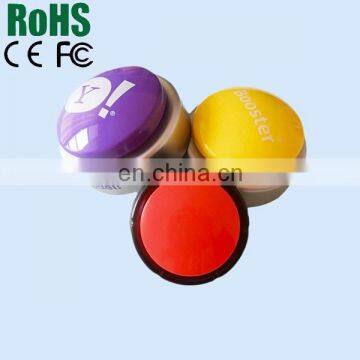Custom pre-recorded programmable voice sound easy button for promotional gift