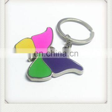 New fashion butterfly key chain metal charm