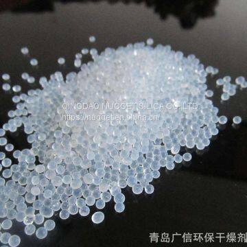 Fine pored silica gel