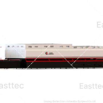 New condition Easttec glass tempering machine