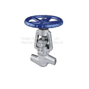 High temperature butt welding power station globe valve J61Y