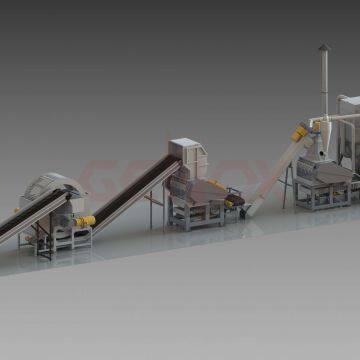 Genox Automatic and High Performance Waste Tire Recycling Machine