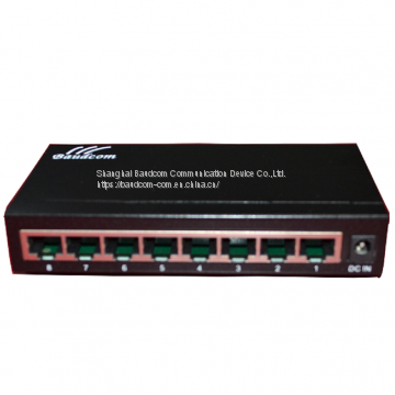 Неуправляемый 8-портный гигабитный Ethernet-коммутатор