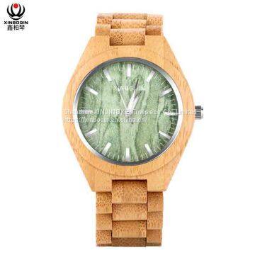 XINBOQIN Factory Custom LOGO New Style Fashion Original Quartz Men Wood Watch