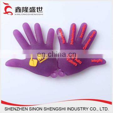 China OEM factory of silicone crocodile logo patches for shoes