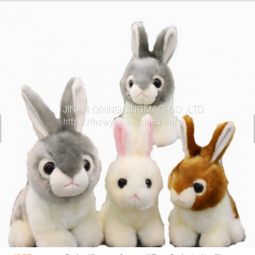 Lovely  Plush Rabbit CE/EN71 Healthy Peluches Pelucia Rabbit Toy Stuffed Animal