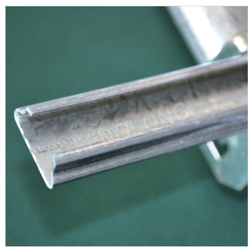 Galvanized Wiggle Wire Lock Channel, Greenhouse Spring Lock Profile