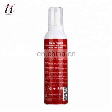 Hot-Selling Aerosol Styling Spray Mousse, "Ti" Professional Hair Curl Mousse for Home, Salon Nutritive Hair Styling Mousse photo-2