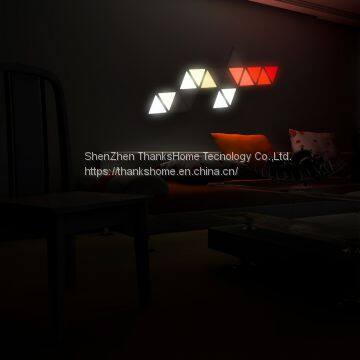 LED Modular Light Smarter Kit 9 Pcs ThanksHome Smart Light Panels photo-3