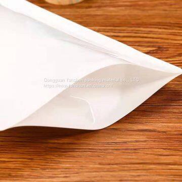 Manufacturers Can Customize 1~5 Liters of Food Grade Light Body Suction Nozzle Self-supporting Bag 500ML Milk White PE Composite Liquid Packaging Bag photo-2