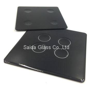 OEM High Quality Concave Push Button Toughened Glass for Smart Home photo-3