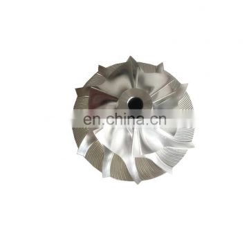 GT15-25 32.94/49.00mm 6+6 blades 434812-0001/2 Turbo Aluminum 2618 /milling/billet compressor wheel for 713673-0004/713672