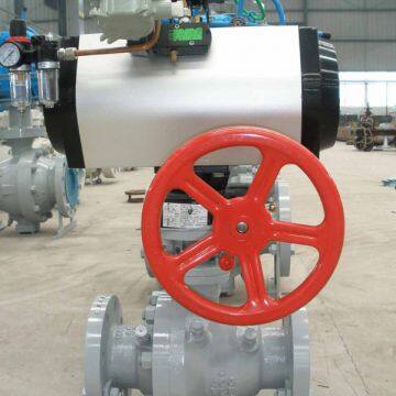 Emergency Shut Down Pneumatic Actuated Trunnion Mounted Ball Valve photo-4