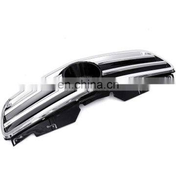 2 Черный передний решетка радиатора Fin для Mercedes Benz SL Class R230 W230 SL500 SL550 SL600 2003 - 2007 годов photo-3