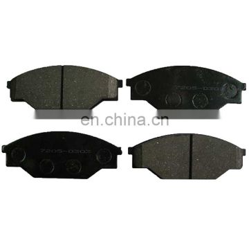 Hot sale auto brake pads D303-7205 front brake pads