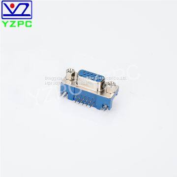 D-SUB D Connectors 15PIN R/A Female Multimedia Connector Assembly Customized photo-4