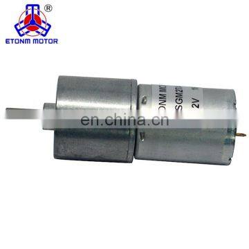 12v 24v 330 rpm high torque dc metal geared motor