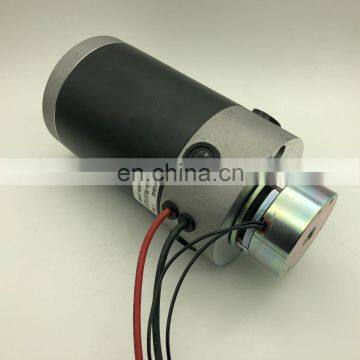 O.D90mm Brushed dc Motor With Electric Electromanetic Brake, 12v 24v 36v High Torque Big Power 400W 500W photo-2