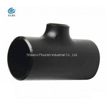 Seamless ASME B16.9 SCH40 Carbon Steel/ASTM A234 Wpb Reducing Tee/ Butt -weld Pipe Fitting photo-2