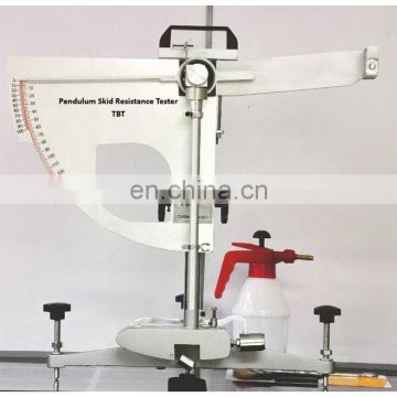 British Pendulum skid resistance and friction tester