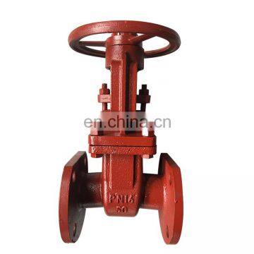 wholesale russia standard carbon steel flange type compact copper mechanical gate valve