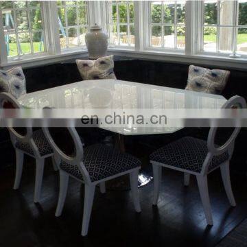 Scratch Proof Painted Glass Table Top With ANSI and EN12150 Certificate photo-6