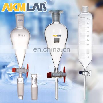 AKMLAB Laboratory Borosilicate Glass Separating Funnel