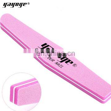 Yayoge Custom Nail File Professional Nail Art File Buffing Slim Sandpaper Treatment Manicure Tool