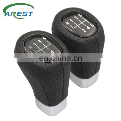 1Pcs Car Gear Shift Knob For BMW 3 5 6 Series E36 E39 E46 E53 E60 E63 E83 E84 E87 E90 E91 E92 Leather 5/6 Speed Shifter Lever