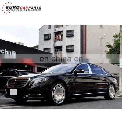 S -class W222 upgrade to may body kit full set with front grille and light Car front Bumpers W222 body kits