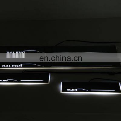Led Door Sill Plate Strip for Suzuki Baleno Dynamic Sequential Style Welcome Light Pathway Accessories
