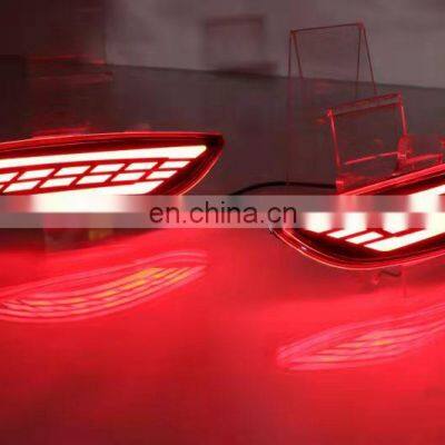 Rear Bumper Reflector Light LED Dynamic Turn Signal Third Brake Light for Hyundai Accent 2012-16 photo-2