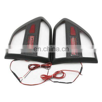 Side Vent Cover With LED Side Wind Lamp Cover ABS Decoration Accessories For Ranger T7 T8 2015-2019 4x4 Parts