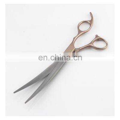 4Pcs 7Inch Gold Handle Hair Cutting Scissors Kit Professional Dog Grooming Hairdressing Scissors Kit Shear Hair Set photo-5