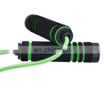 Wholesale Buy Boxing Long Handle Adjustable Jumping Speed Training Jump Rope Memory Foam Handle photo-5