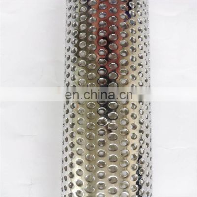 stainless steel perforated metal tube oil sand pipe