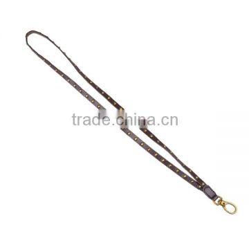 Leather Key Chain Rope Customized Rivets Leather Key Chain,leather Custom Key Chain photo-5