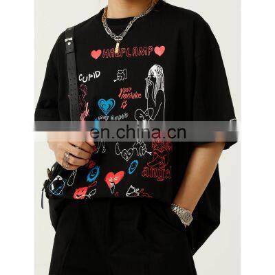 Customized Printing T-shirt solid color Man casual o-neck T shirt for new season